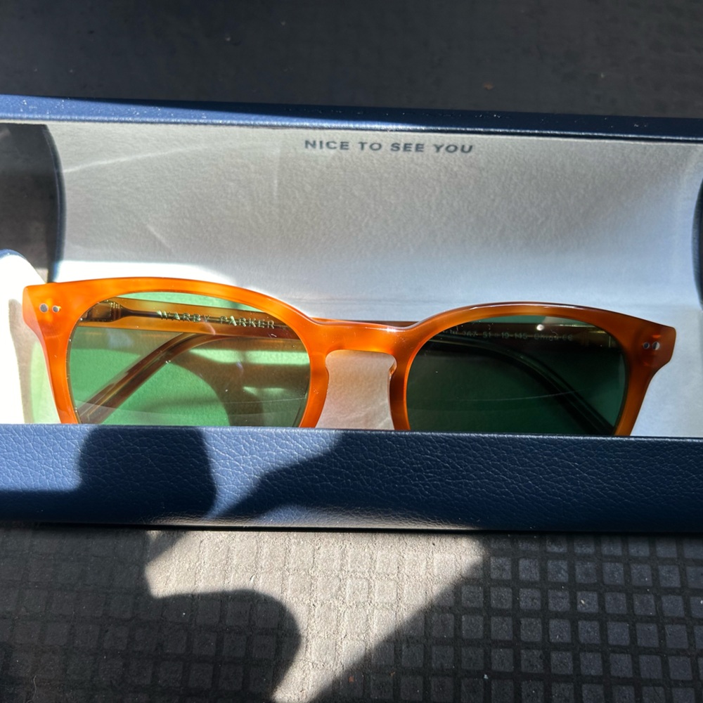 Warby Parker sunglasses